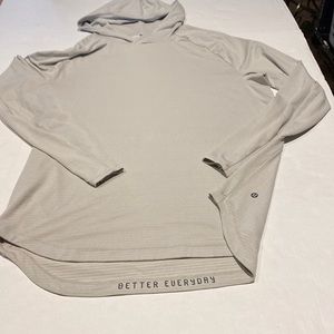 Drysense stretch mesh long sleeve hoodie by lululemon size XXL